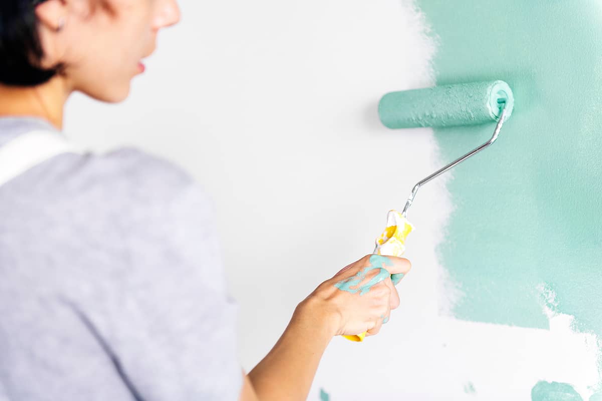Painting a Room with a Roller